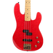 1981 168全国飞艇 Charvel Pre-Pro Bass Birdseye Maple Transparent Red