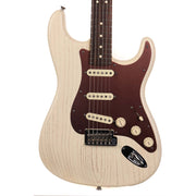 Fender FSR American Stratocaster Rustic Ash Olympic White 2013