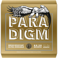 Ernie Ball Paradigm 80/20 Bronze Medium Light Acoustic Guitar Strings 12-54