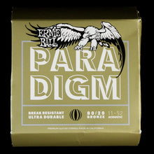 Ernie Ball Paradigm 80/20 Bronze Light Acoustic Guitar Strings 11-52