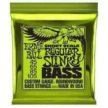 Ernie Ball Short Scale SlinkyBass Guitar Strings (45-105)