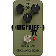 Electro-Harmonix Green Russian Big Muff Pi Fuzz Effect Pedal