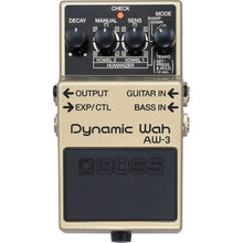 Boss AW-3 Dynamic Wah Effect Pedal