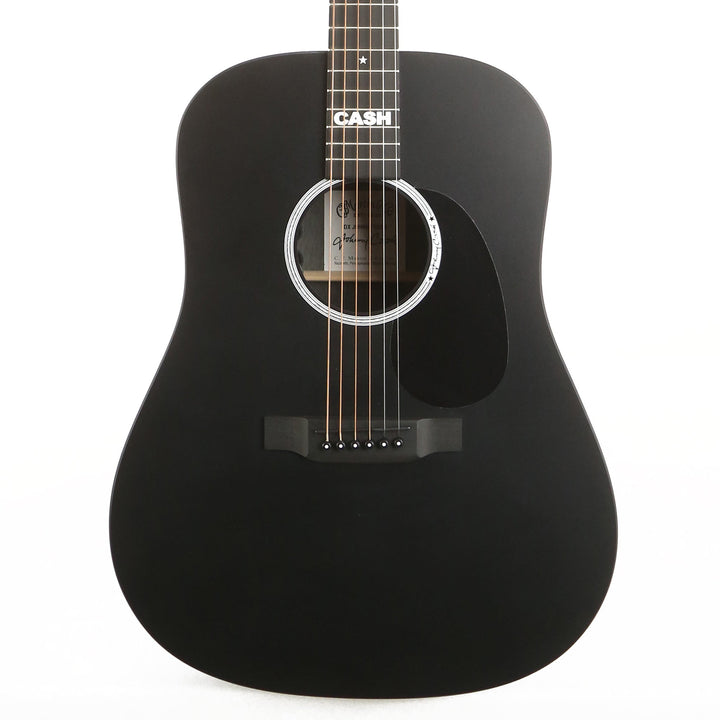 Martin DX Johnny Cash Acoustic-Electric Jett Black