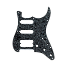 Fender 11-Hole Modern-Style H/S/S Ultra Series Stratocaster Pickguard Black Moto