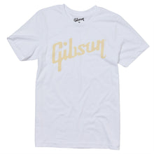 Gibson Distressed Logo T-Shirt White