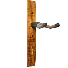 Taylor Guitar Wall Hanger Koa with Maple and Boxwood Taylor Inlay