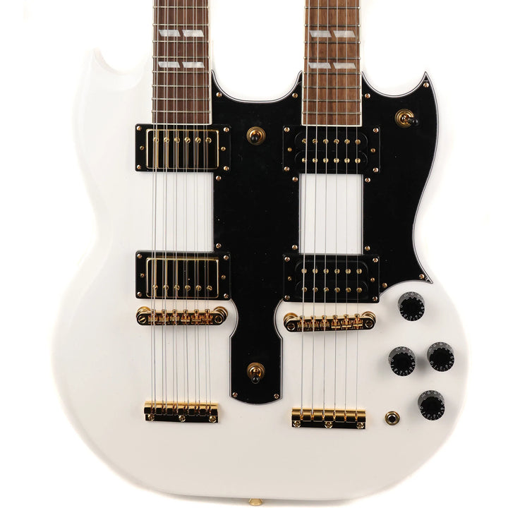 Epiphone Limited Edition G-1275 Double Neck Alpine White