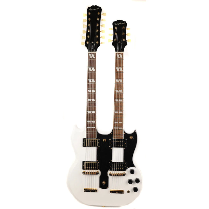 Epiphone Limited Edition G-1275 Double Neck Alpine White