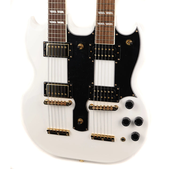 Epiphone Limited Edition G-1275 Double Neck Alpine White