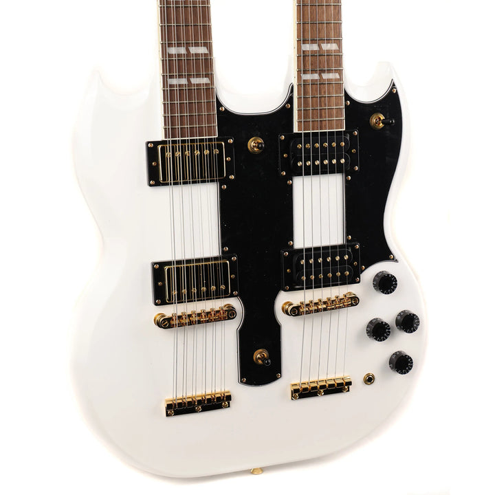 Epiphone Limited Edition G-1275 Double Neck Alpine White