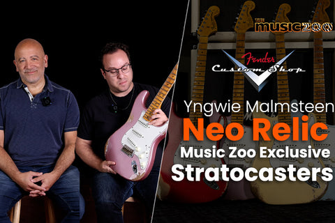 Fender Custom Shop Yngwie Malmsteen 'Neo-Relic' Music Zoo Exclusive Strats! Watch our Specs & Video Demo Now!